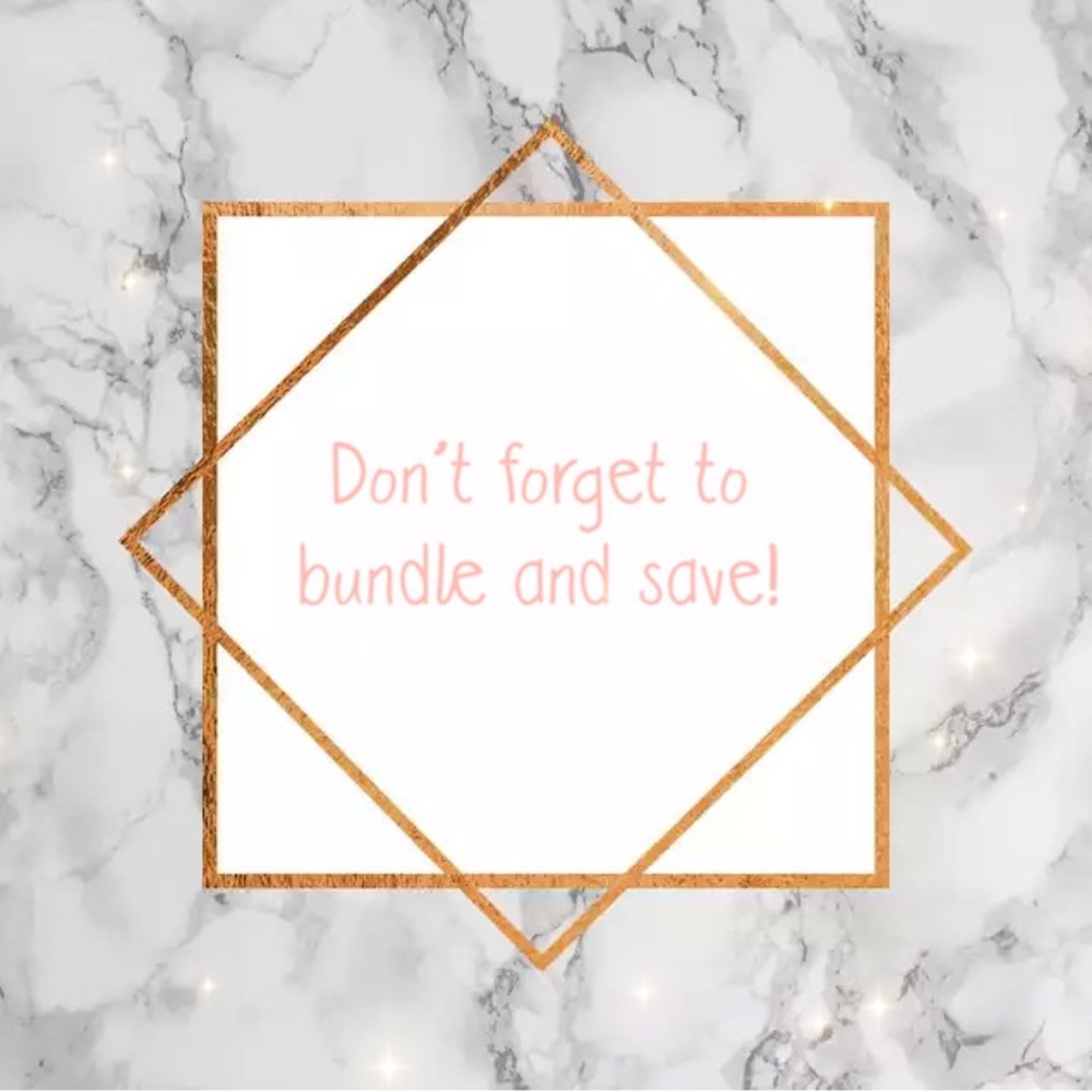 Don’t forget to bundle and save!